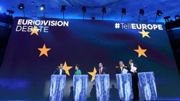 debatea europar hauteskundeak debate television telebista EFE